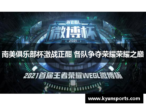 南美俱乐部杯激战正酣 各队争夺荣耀荣耀之巅